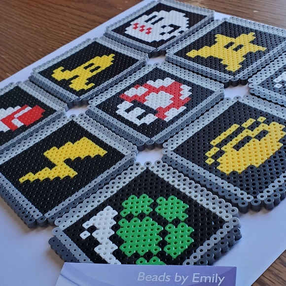 Mario Kart Power-Up Magnets - Game Room Decor, Locker Magnets, Super Nintendo - Picture 5 of 7